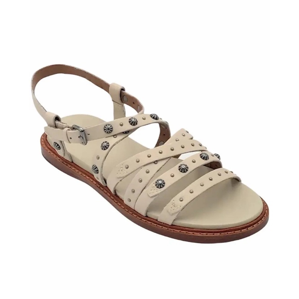 Frye Andora Concho Multi Strap Sandals Size 7